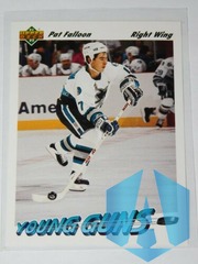 1991-92 Upper Deck Young Guns #593 Pat Falloon